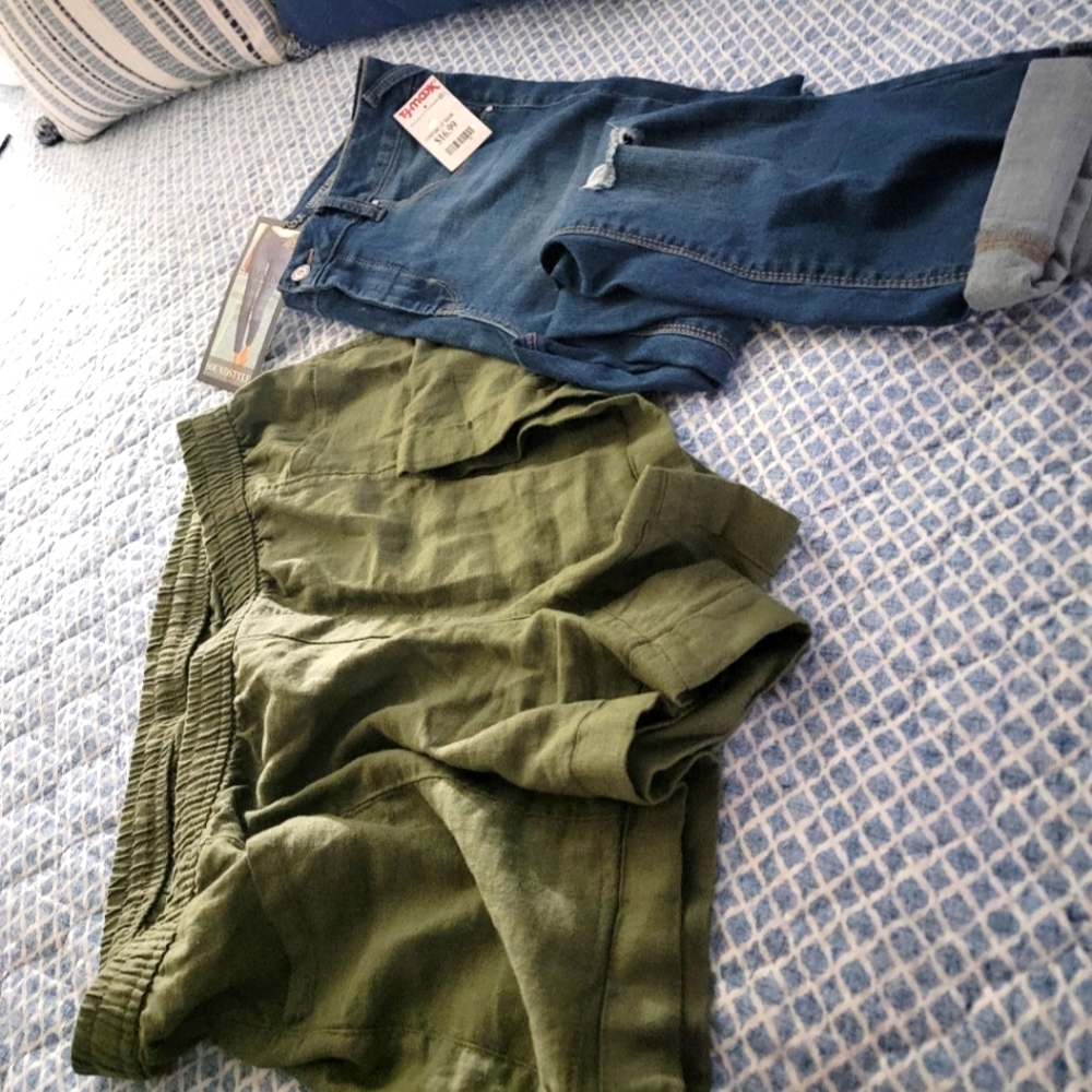 Jeans stretch sz 12 tags on jeans.
